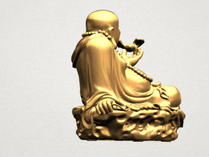 metteyya buddha 06 3Dプリントモデル