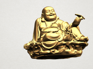 metteyya buddha 06 3Dプリントモデル