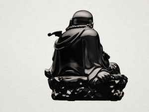 metteyya buddha 06 3Dプリントモデル