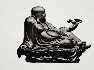 metteyya buddha 06 3Dプリントモデル