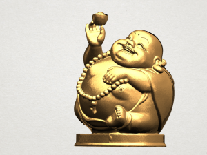 metteyya buddha 07 3D Baskı Modeli