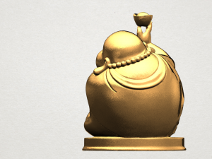 metteyya buddha 07 3D Baskı Modeli