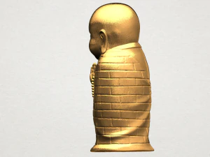 little monk 3D Print Model