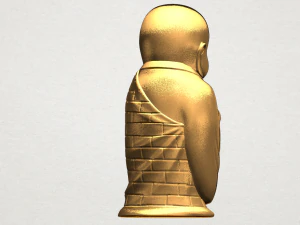 little monk 3D Print Model