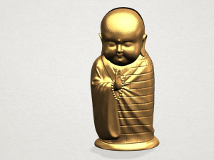 little monk Modelo de impresión 3D