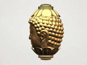buddha - head sculpture Modelo de Impressão 3D