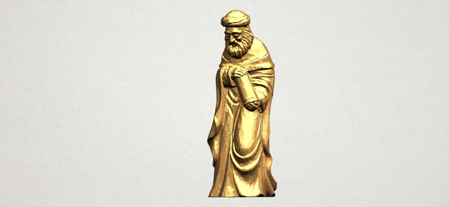 sculpture of arabian 3D Print Model .c4d .max .obj .3ds .fbx .stl .blend 