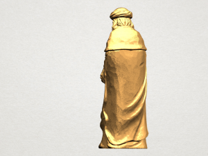 sculpture of arabian 3D-printmodel