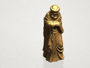 sculpture of arabian 3D-printmodel