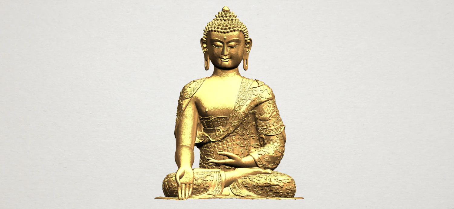 thai buddha i 3D Print Model .c4d .max .obj .3ds .fbx .stl .blend