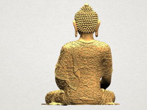 thai buddha i Modèles 3D en vedette