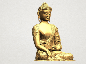 thai buddha i Modèles 3D en vedette