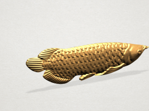 fish 01 Modelo de Impressão 3D