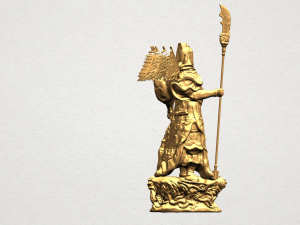 guan gong 01 3D-Druckmodell