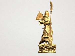 guan gong 01 3D-Druckmodell