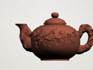 tea pot 3Dプリントモデル