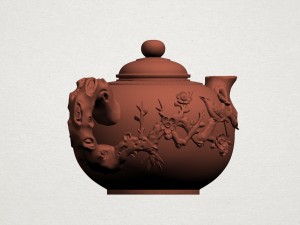 tea pot 3Dプリントモデル