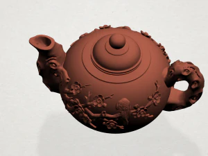 tea pot 3D Print Model
