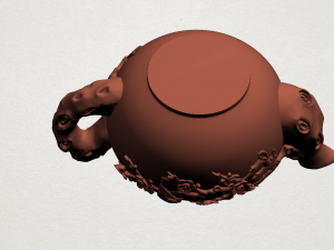 tea pot 3Dプリントモデル