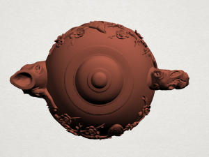 tea pot 3Dプリントモデル
