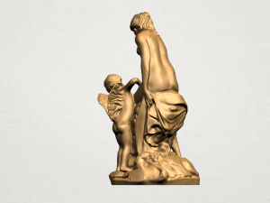 venus and cupid 01 3D Print Model