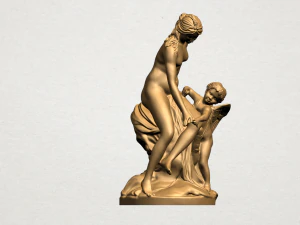 venus and cupid 01 3D Print Model