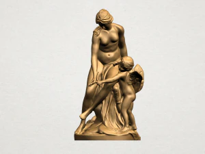 venus and cupid 01 3D Print Model