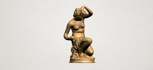 naked girl - bathing01 3D-Druckmodell .c4d .max .obj .3ds .fbx .stl .blend 