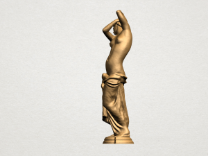 naked girl - bathing02 3D Baskı Modeli
