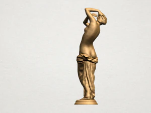 naked girl - bathing02 3D Print Model