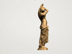 naked girl - bathing02 3D Baskı Modeli