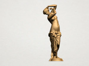 naked girl - bathing02 3D Print Model