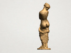 naked girl - bathing03 3D Print Model