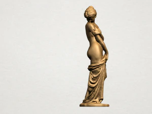 naked girl - bathing03 3D Print Model
