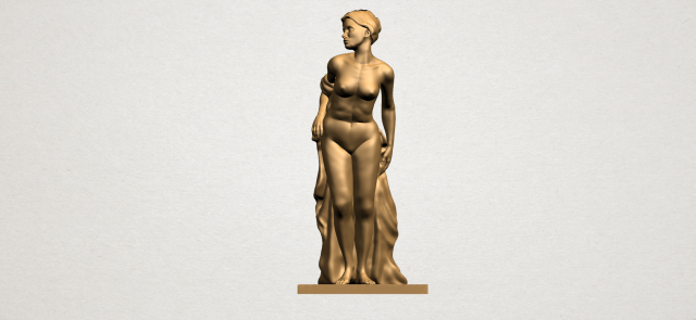 naked girl - bathing04 Modèles 3D en vedette .c4d .max .obj .3ds .fbx .stl .blend 