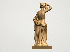 naked girl - bathing05 3D Print Model