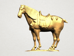 horse 04 3Dプリントモデル
