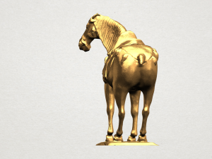 horse 04 Model Cetak 3D