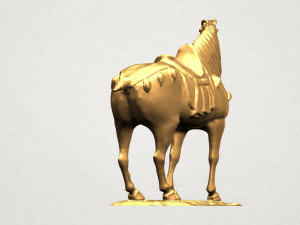 horse 04 Model Cetak 3D