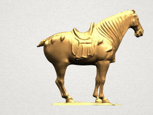 horse 04 Model Cetak 3D