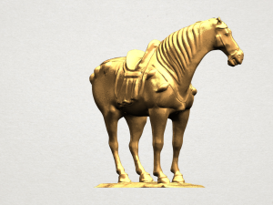 horse 04 Model Cetak 3D