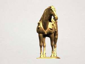 horse 04 Model Cetak 3D