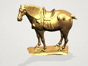 horse 04 3D Print Model