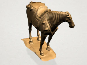 horse 04 3D Print Model