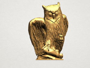 owl 02 3D Print Model