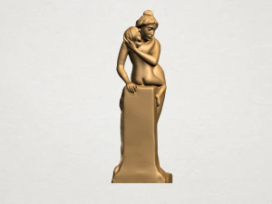 madre-hijo 01 Modelo de impresión 3D