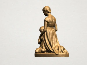 mother-child 02 3D Print Model