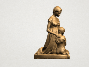 mother-child 02 Model Cetak 3D