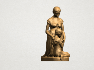 mother-child 02 Model Cetak 3D