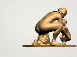 mother-child 04 3D Print Model